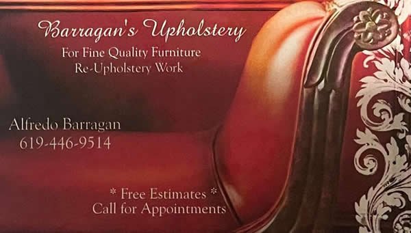 barragans upholstery in san diego